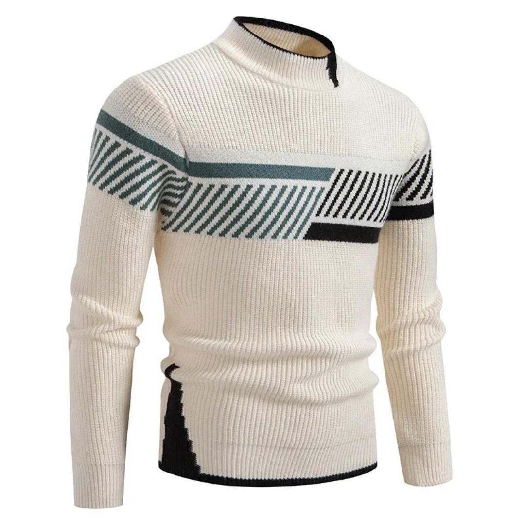 Mayr - Maglione a Maniche Lunghe Lavorato a Maglia