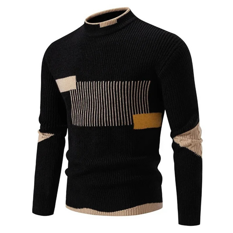 Zohir - Maglione Lavorato a Maglia Con Collo Alto