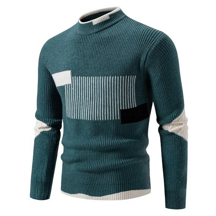 Zohir - Maglione Lavorato a Maglia Con Collo Alto