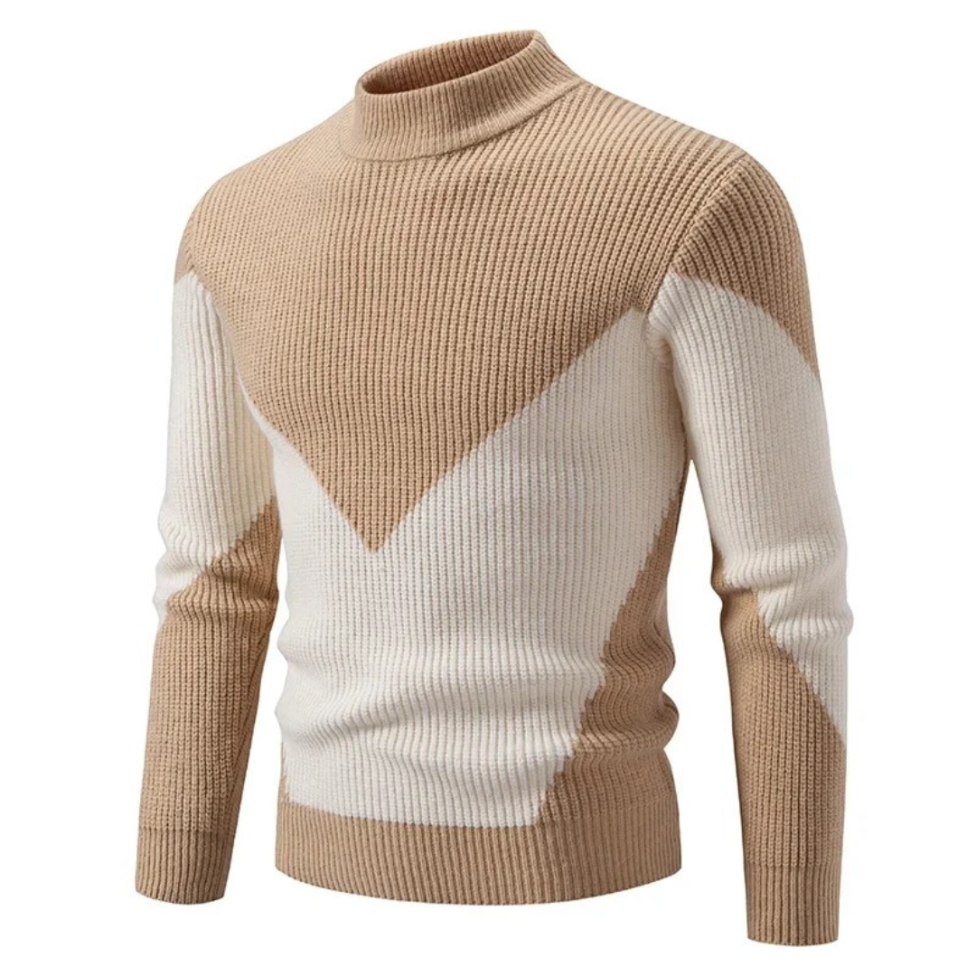 Mayr - Maglione a Maniche Lunghe Lavorato a Maglia