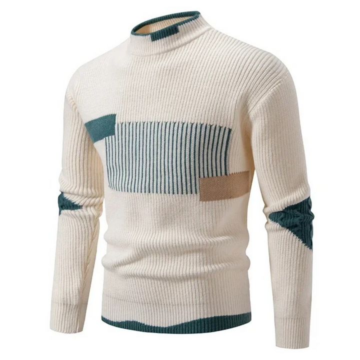 Zohir - Maglione Lavorato a Maglia Con Collo Alto