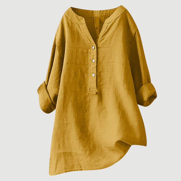 Zarina - Comoda Camicetta In Lino