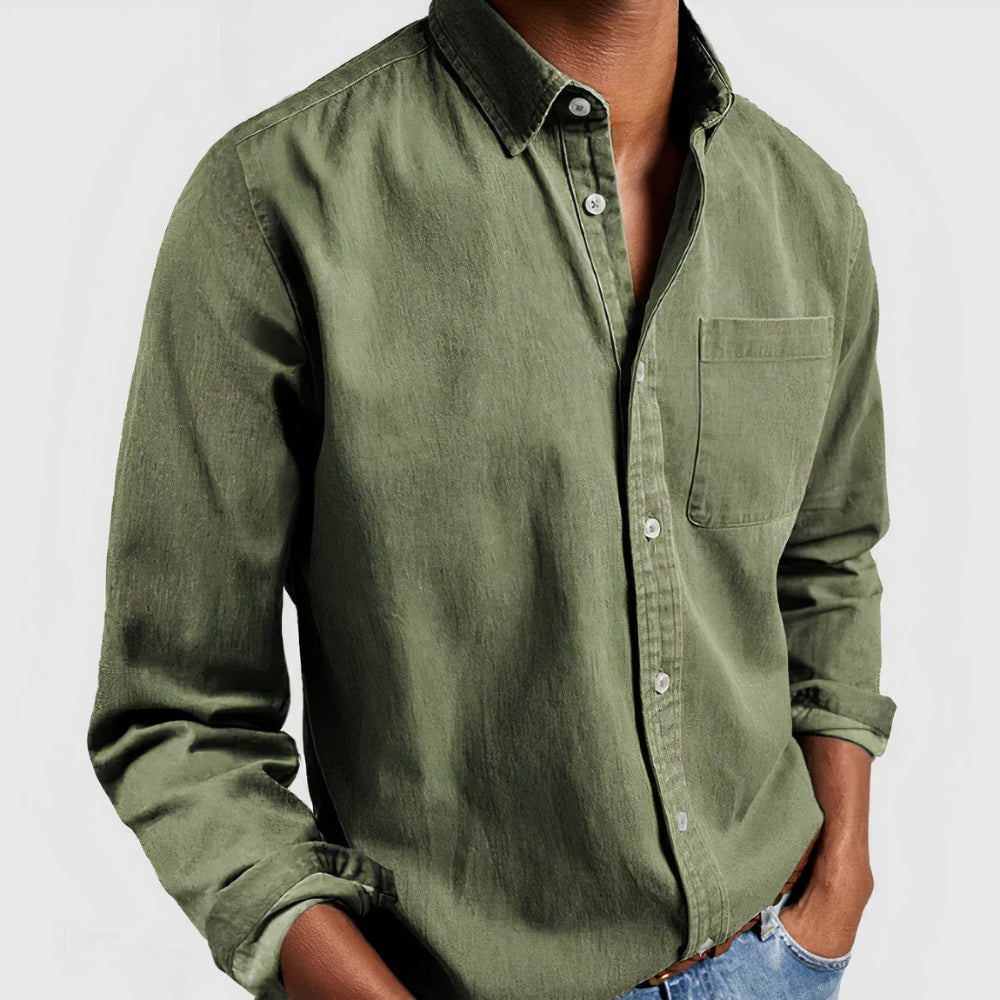 Juozapas - Camicia Versatile in Cotone Per l'estate