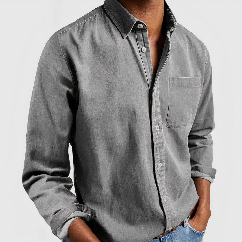 Juozapas - Camicia Versatile in Cotone Per l'estate