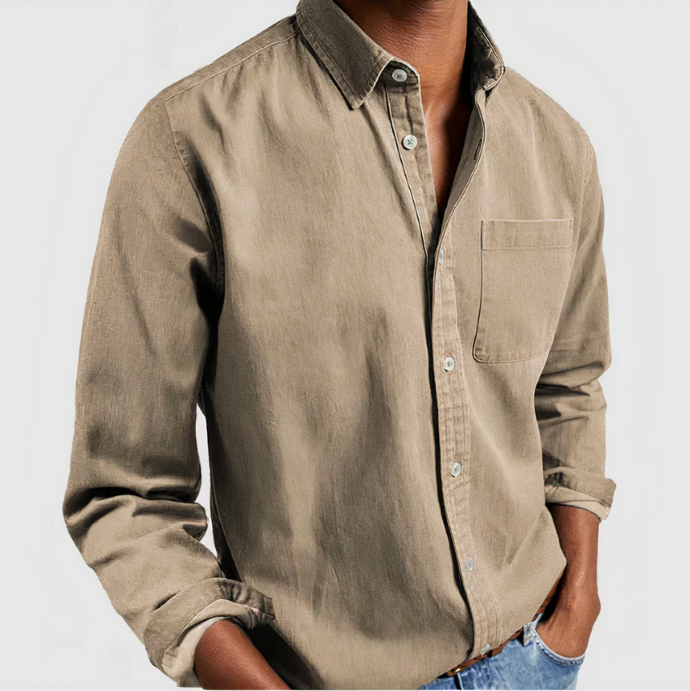 Juozapas - Camicia Versatile in Cotone Per l'estate