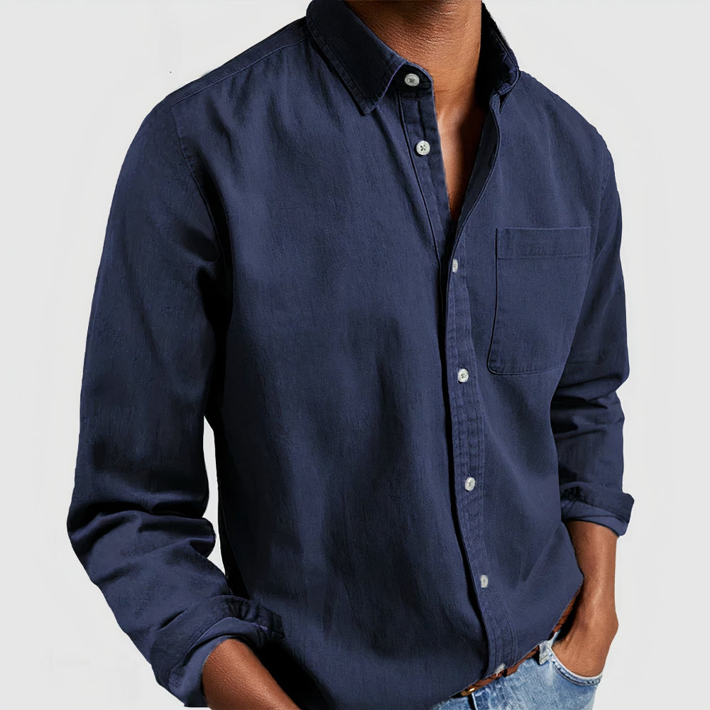 Juozapas - Camicia Versatile in Cotone Per l'estate