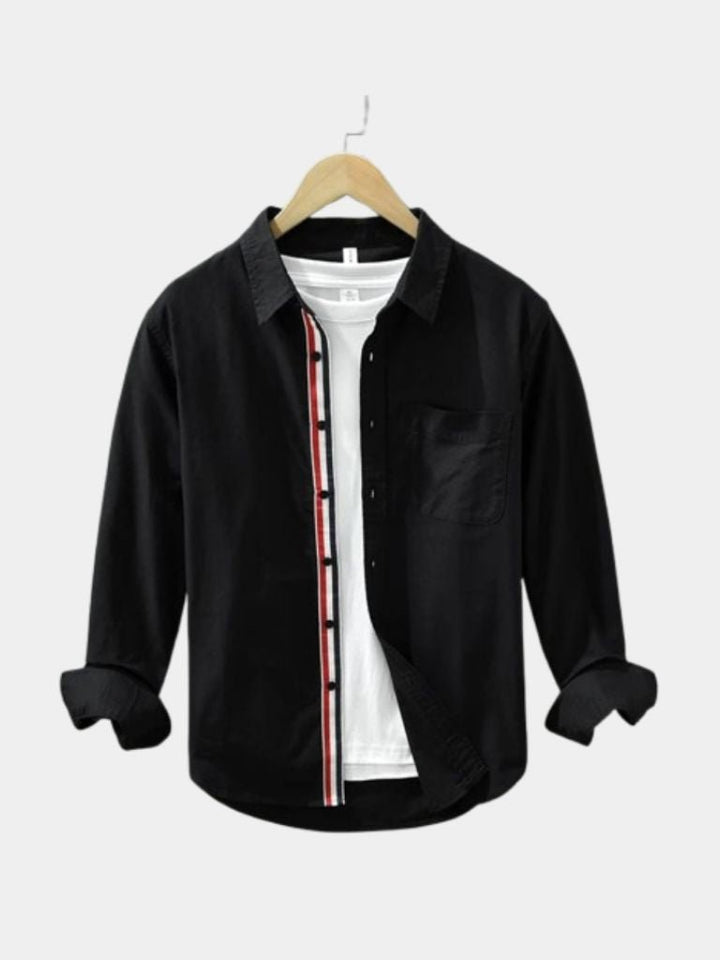 Starc - Camicia In Lino a Maniche Lunghe