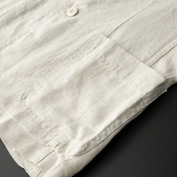 Vincenzo - Blazer Elegante In Lino Premium