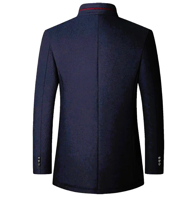 Maldini – Elegante Cappotto In Lana Con Bottoni Sul Davanti