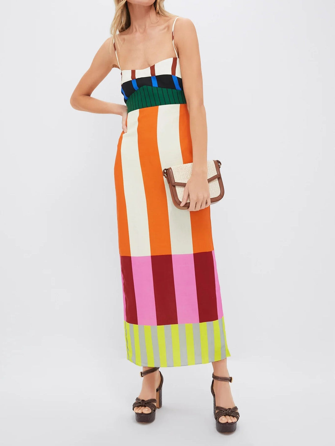 Sienna - Bengal Multi Paloma Abito Maxi