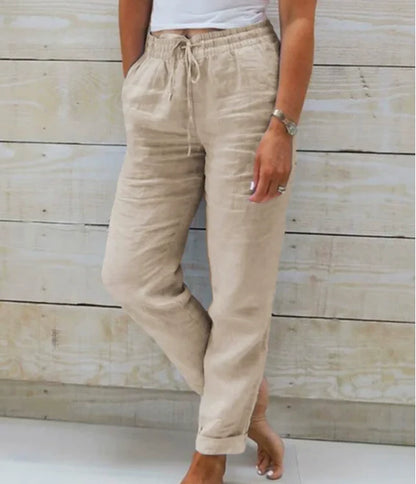 Roberta - Pantaloni Casuale Con Coulisse