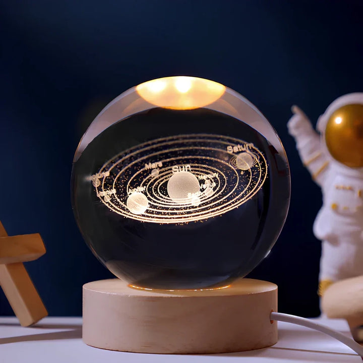 Glow Sphere – Lampada A Sfera Di Cristallo Luminosa